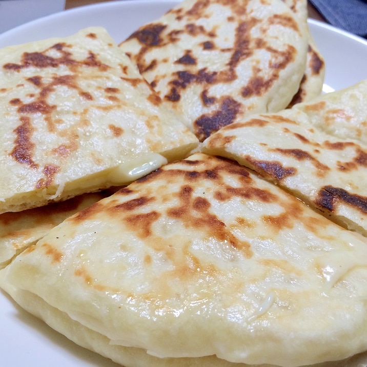 もちもちチーズナン フライパンver レシピ 作り方 By Mik31 楽天レシピ